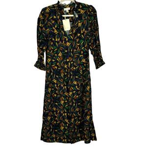 Chic See U Soon Long Sleeve Multicolor Dress New with Tags Small